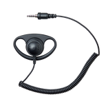 Öronmussla Yttre 3,5mm rak SVART / ONE SIZE