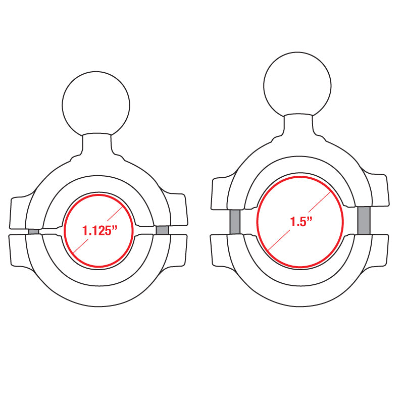 Torque ™ Large Rail Base ONE SIZE