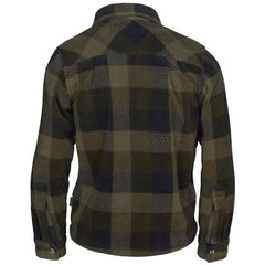 Fleeceskjorta Kanada Barn GRÖN/SVART / 116