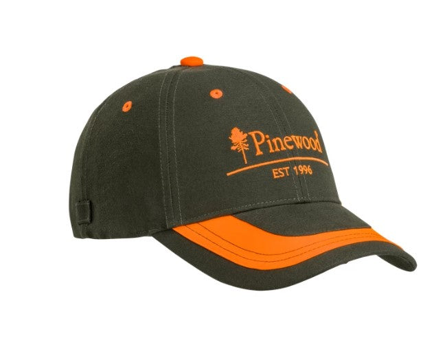 2 Colour Keps MOSSGREEN/ORANGE / ONE SIZE