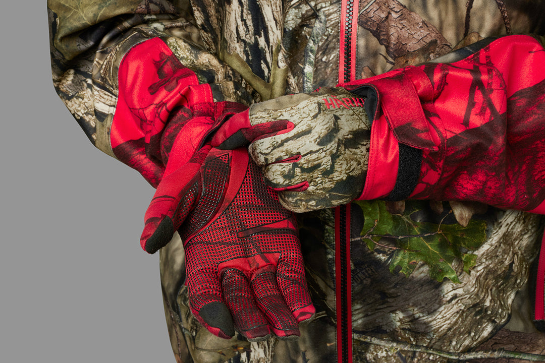 Moose Hunter 2.0 Fleece Handske MOSSYOAK®BREAK-UP COUNTRY®/MOSSYOAK®RED / M
