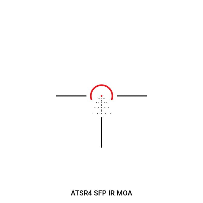 Midas BTR HD Tactical 1-6x24 Gen2 SFP ATSR4 belyst ONE SIZE