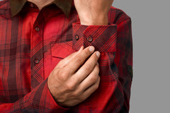 Skjorta Driven Hunt RED/BLACK / S