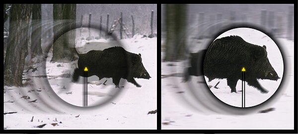 Trijicon Accupoint 5-20x50 BAC-TRIANGEL - RÖD