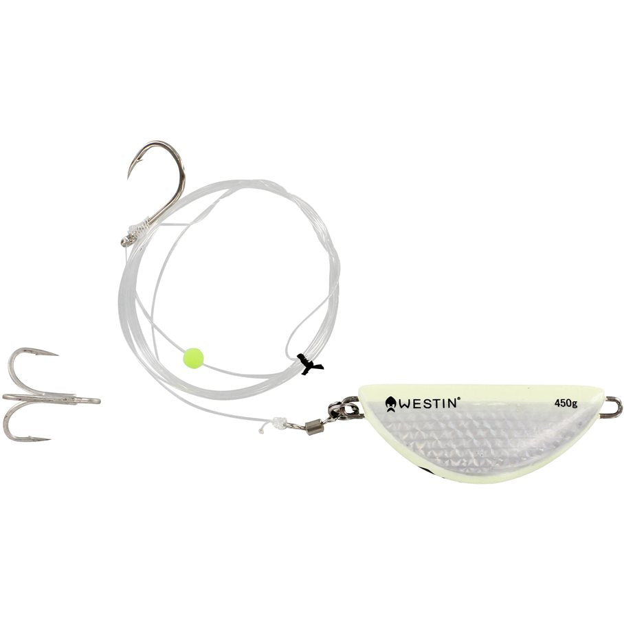 Halibut Anti-Twist Rig Glow  Meteset Hälleflundra GLOW / 450 GRAM