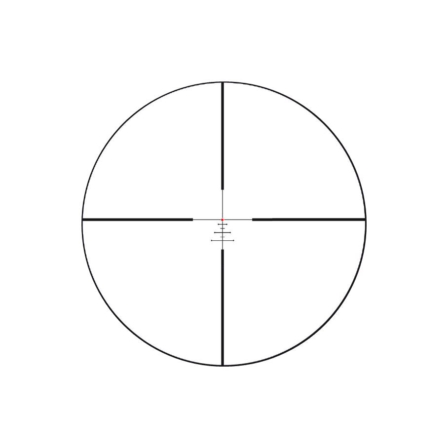 Optika6 1-6x24 RD Belyst SVART / BDC-3
