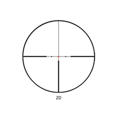 Titanium HD 2,5-15x50 Belyst Kikarsikte 2D / 30 MM