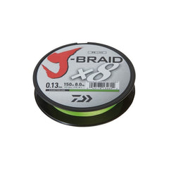 J-Braid X8 Grand 135 m Flätlina Blå CHARTREUSE / 0,10 MM