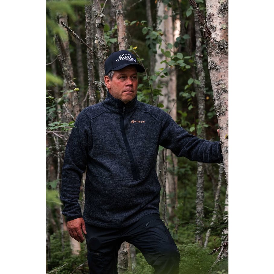 Hotagen Ulltröja Windstopper GRÅBLÅ / XS