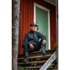 Hotagen Ulltröja Windstopper GRÅBLÅ / 4XL