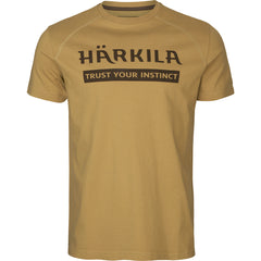 Logo t-shirt 2-pack ANTIQUE SAND/DARK OLIVE / XL