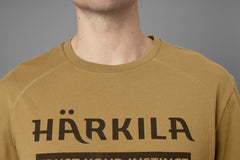 Logo t-shirt 2-pack ANTIQUE SAND/DARK OLIVE / 3XL