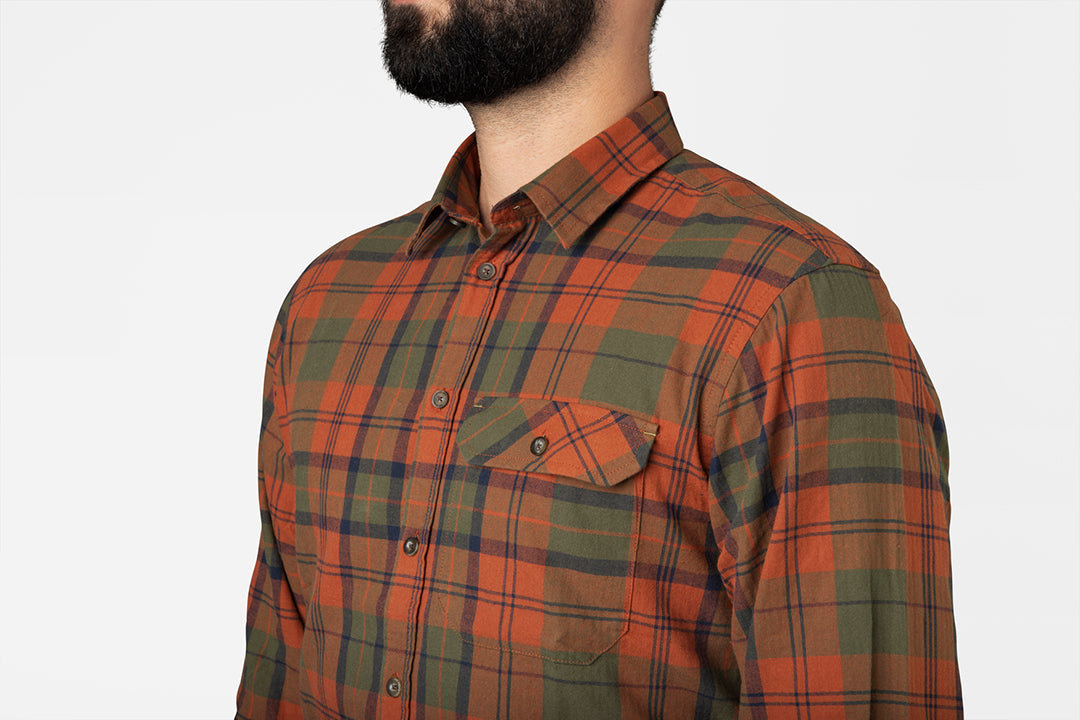 Highseat Skjorta TIMBER CHECK / L