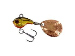 Dropbite Tungsten Spin Tail Jig GOLD RUSH / 18 MM / 9 GRAM