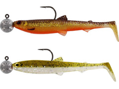 Bullteez Rigged N Ready 2-pack CLEAR WATER MIX 5 / 12,5 CM OCH 10 GRAM