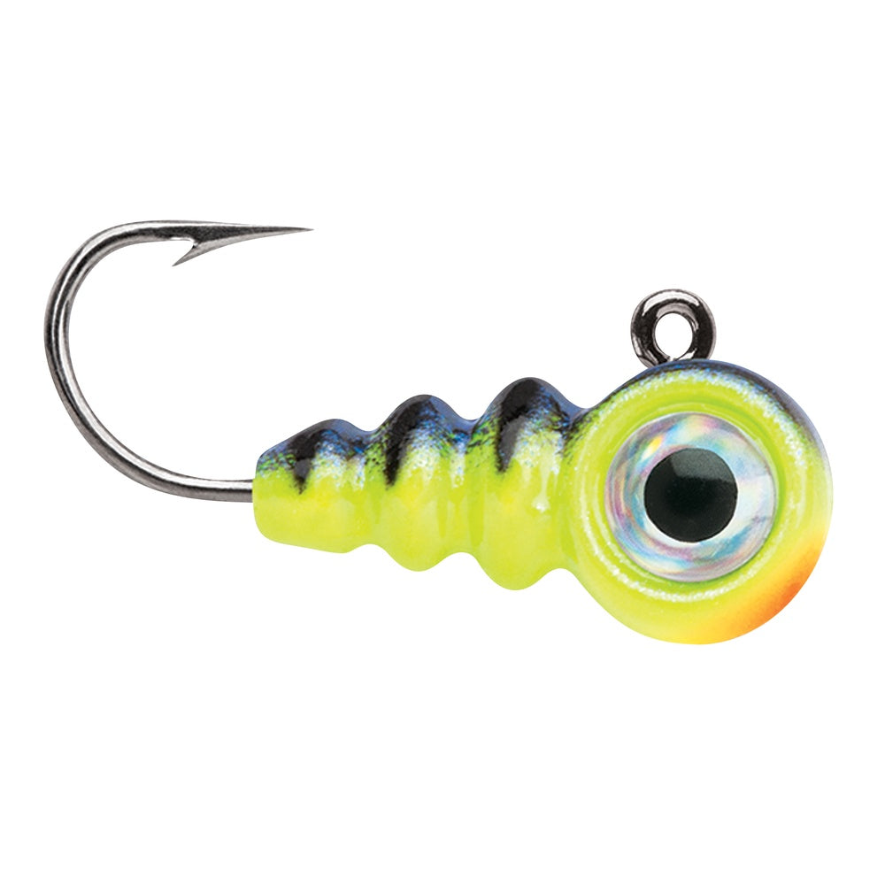Tungsten Larv Eye Jig GLOW HOT PERCH / 1,8 G