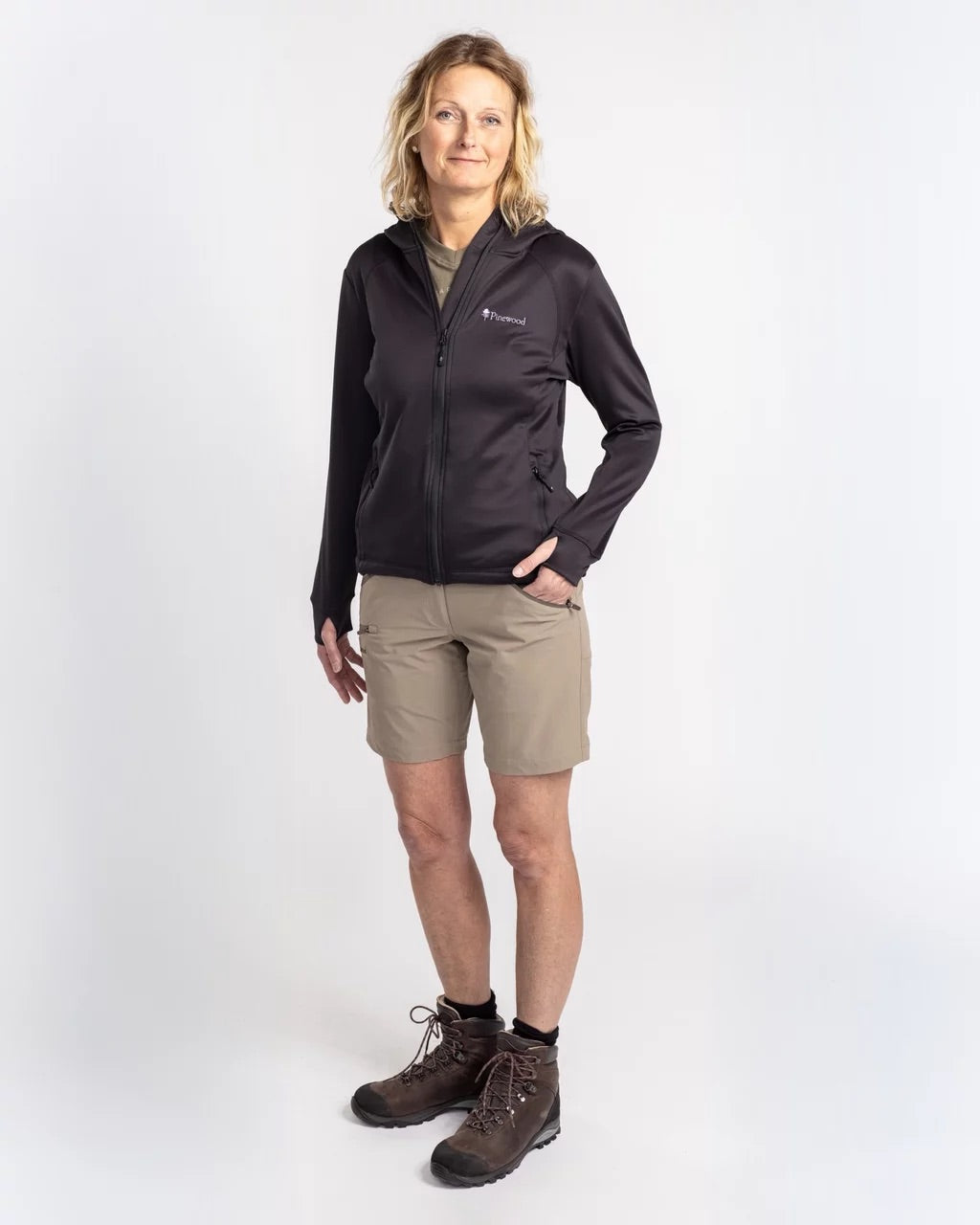 Hoodie Finnveden Dam BLACK / XL