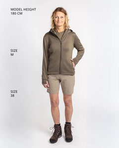 Hoodie Finnveden Dam OLIVE / S