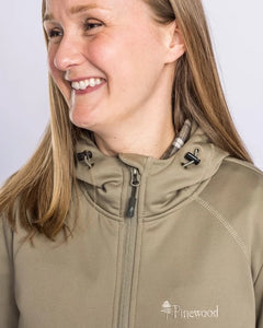 Hoodie Finnveden Dam MID KHAKI / XS