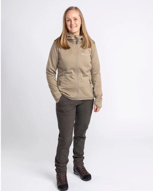 Hoodie Finnveden Dam MID KHAKI / XXL