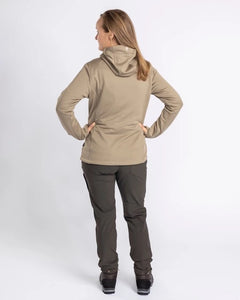 Hoodie Finnveden Dam MID KHAKI / XXL