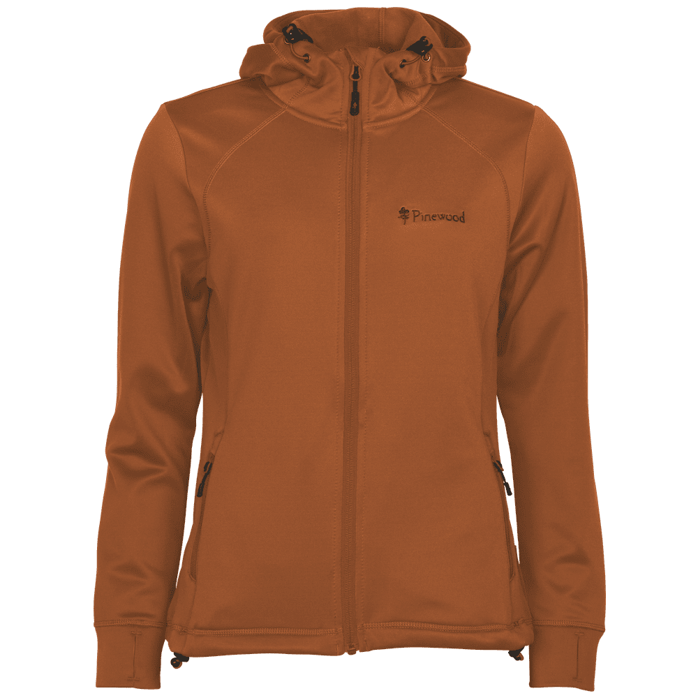 Hoodie Finnveden Dam BURNED ORANGE / L