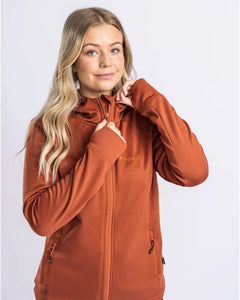 Hoodie Finnveden Dam TERRACOTTA / XS