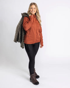 Hoodie Finnveden Dam TERRACOTTA / XS