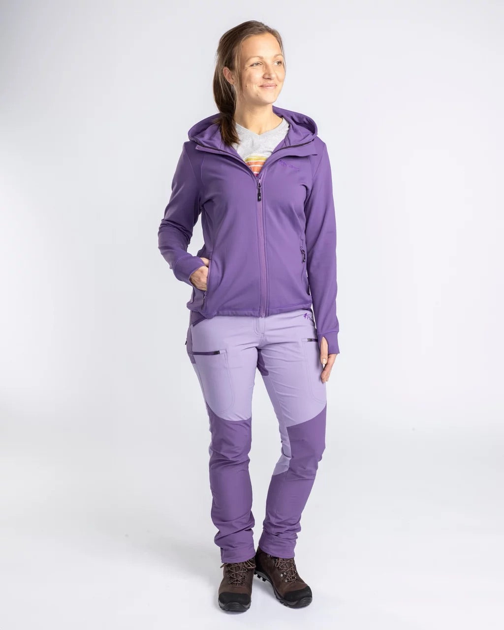 Hoodie Finnveden Dam LILAC / XS