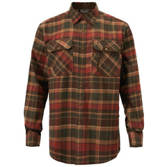 Skjorta Prestwick Exclusive D.GREEN/TERRACOTTA / L