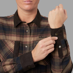 Aivak L/S Skjorta - Dam BURGUNDY / S