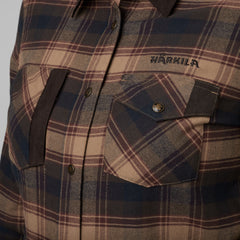 Aivak L/S Skjorta - Dam BURGUNDY / L