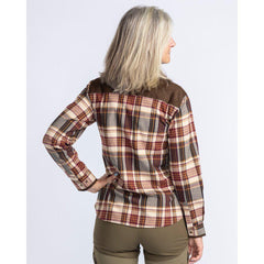 Skjorta Prestwick Exclusive Dam BORDEAUX/BEIGE / XL