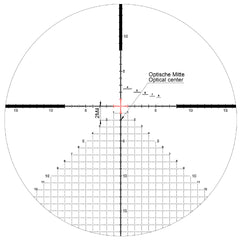 K328i 3,5-28x50 FFP MIL SVART / 36 MM / AMR / CCW / WIND L
