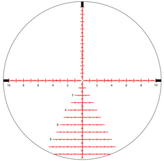 K328i DLR 3,5-28x56 CCW FFP MIL MATT SVART / 36 MM / CCW / SKMR4+ / WIND L