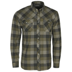 Skjorta Lumbo OLIVE/SUEDE BROWN / XL