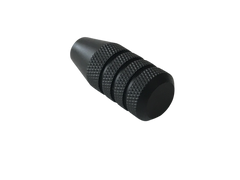 Slutstycksknopp T3/ T3X SVART (RÄFFLAD) / ONE SIZE