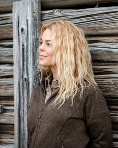 FleeceJacka Gabriella Dam OLIVMELERAD / XS