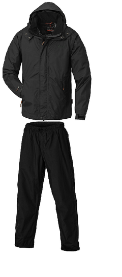 Regnställ Tornado Extreme SVART / XL