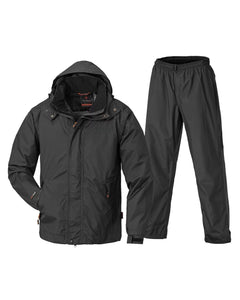 Regnställ Tornado Extreme SVART / 3XL
