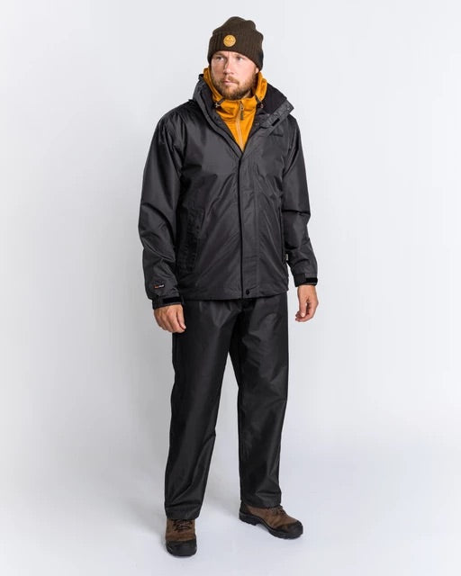 Regnställ Tornado Extreme SVART / 3XL