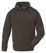 Tröja Stickad Hurricane BRUNMELERAD / S