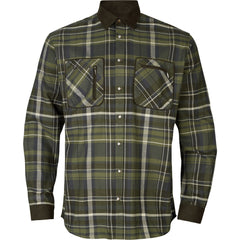 Skjorta Pajala OLIVE CHECK / XL