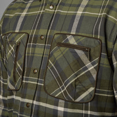 Skjorta Pajala OLIVE CHECK / XL