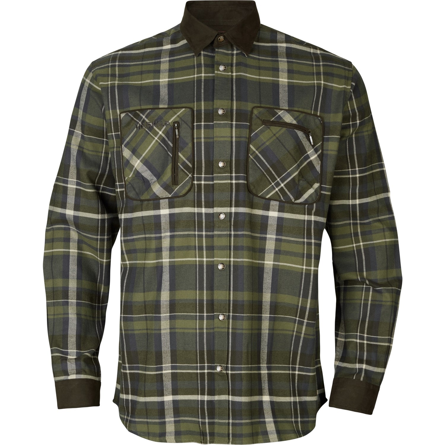Skjorta Pajala OLIVE CHECK / 4XL