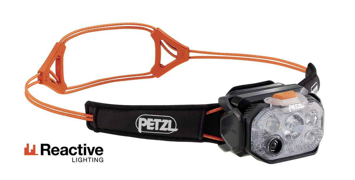 Headlamp SWIFT® RL 1200 lm – Uppladdningsbar pannlampa med Reactive Lighting