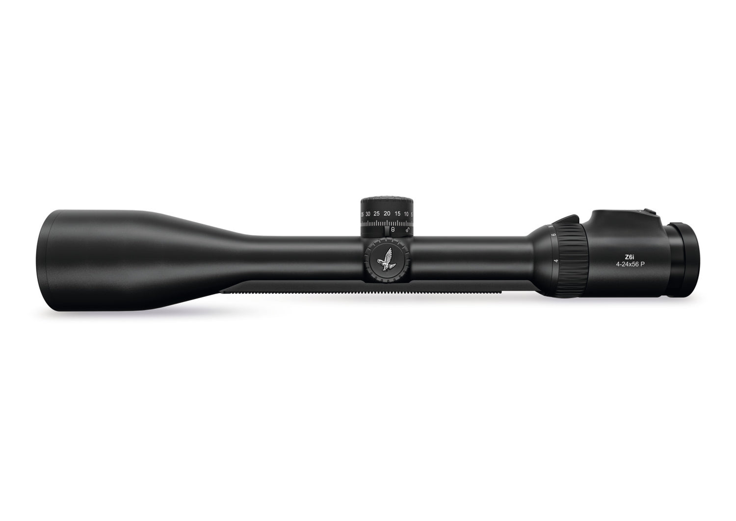 Z6i 4-24x56 III. P BT SR 4A-i Belyst Kikarsikte Med Ballistisk Ratt, Skena