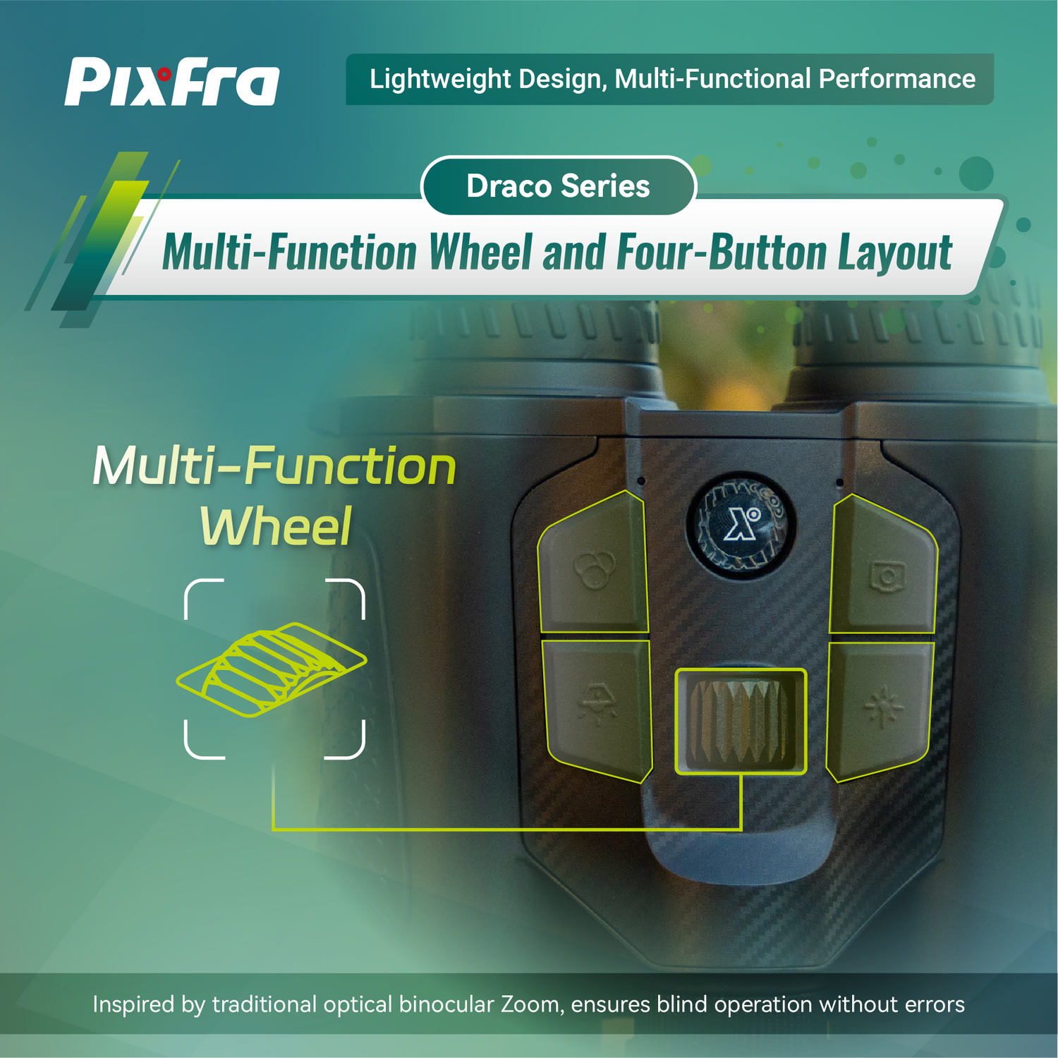 Draco D335N-4K Multispektral Värmekikare 384x288