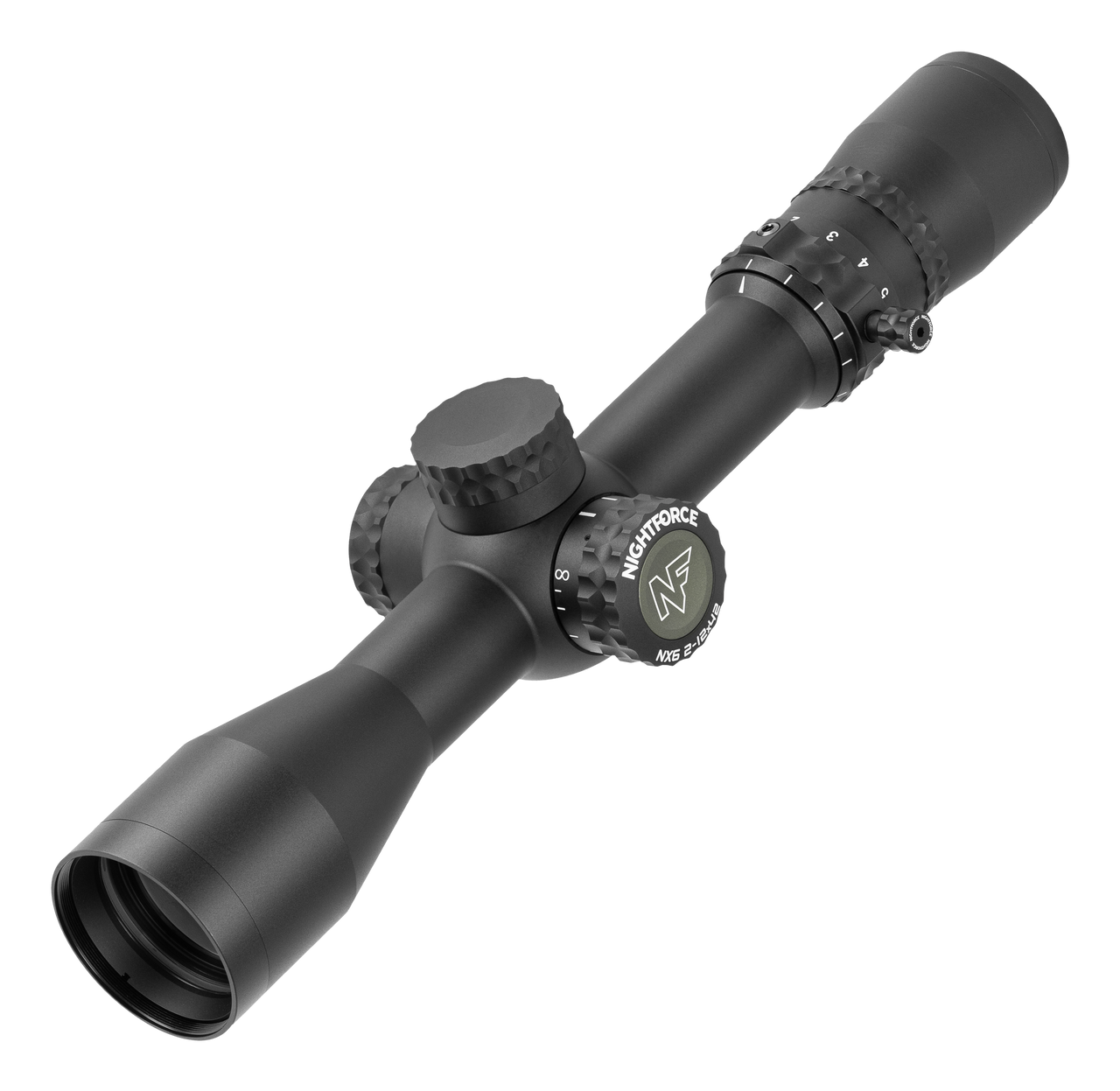 NX6 2-12x42 SFP Belyst Kikarsikte