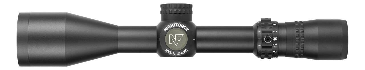 NX6 4-24x50 SFP Belyst Kikarsikte